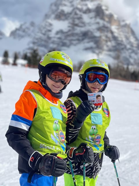Alleghe: Ski Private Lessons - Starting above Alleghe at the Coldai ski school