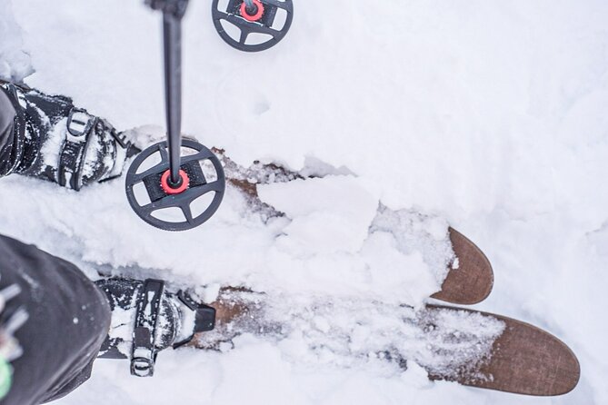 Backcountry Ski Adventure from Rovaniemi - Getting comfortable on Altai skis