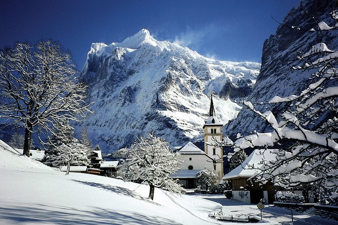 Beginners Ski Day Trip to Jungfrau Ski Region from Lucerne - Learning at Bodmi with a small class