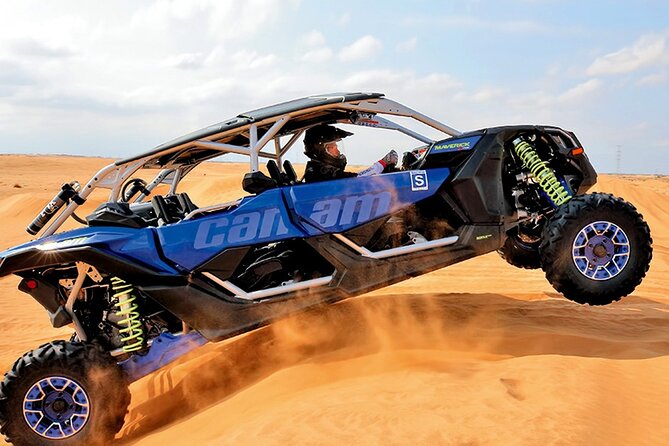 CAN AM 04 Seater Self Drive with Camel Riding and Sand Skiing - What this Dubai desert tour is really like