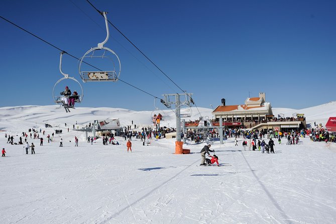 Faraya Ski Resort Lebanon - Arriving at Lebanon’s largest ski area