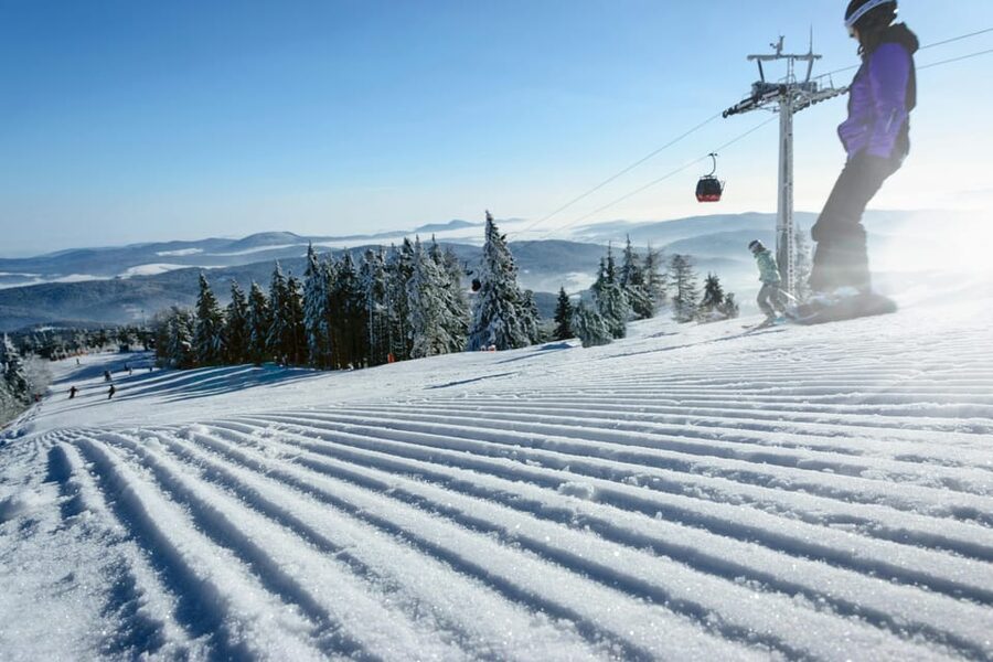 Flumserberg ski course - Starting at Flumserberg Tannenheim