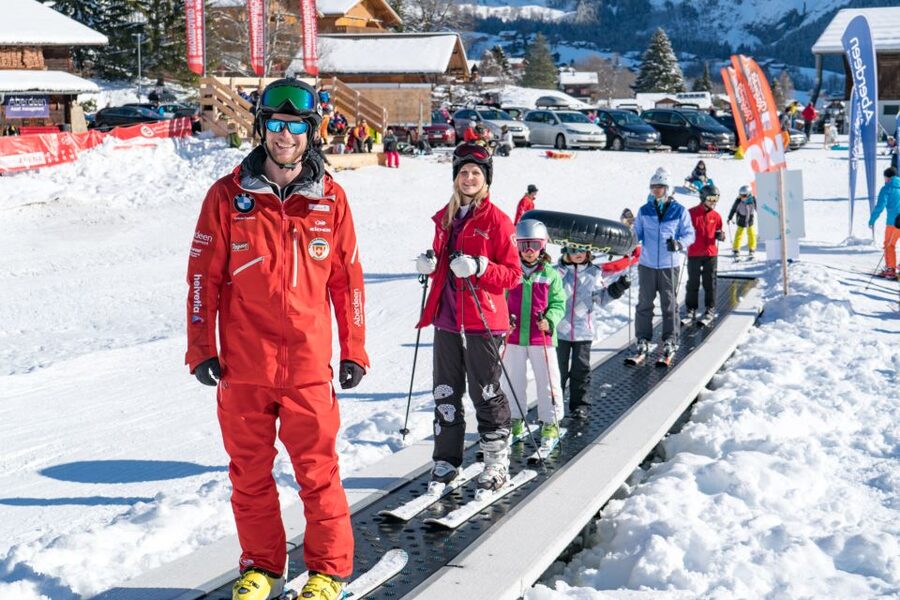 From Interlaken: 8-Hour Skiing in Grindelwald for Beginner's - Learning the basics at Bodmi Arena