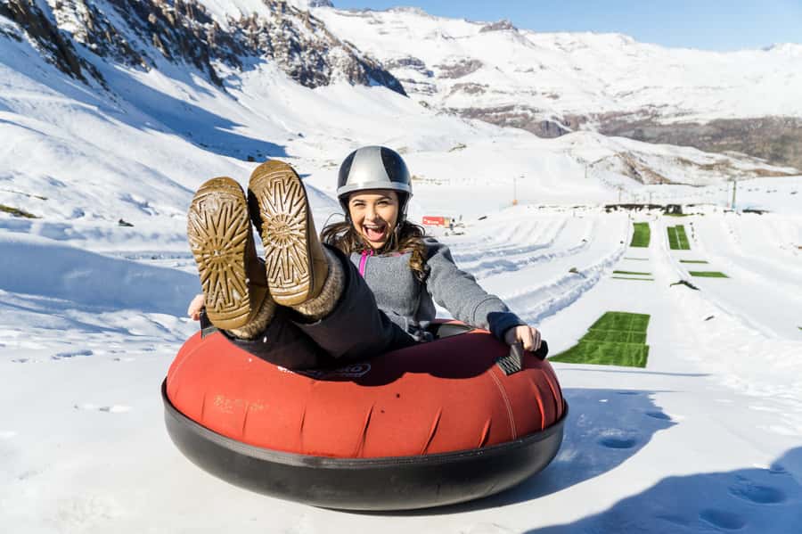 From Santiago: Farellones Park Resort Entry & Ski Classes - Ski class and equipment included