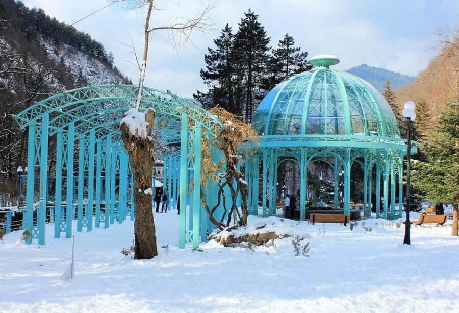 From Tbilisi: Borjomi and Bakuriani Ski resort Day Trip ❄️☃️ - Didveli and Kokhta for winter sports