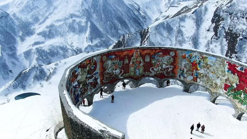 From Tbilisi: Gudauri Ski Resort or Kazbegi Day Tour - Gudauri Viewpoint and the Friendship Monument