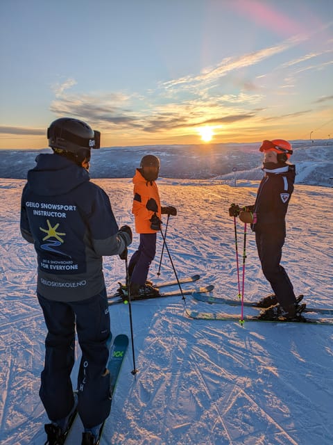 Geilo: Ski lesson package with Equipment and Ski Pass - What happens during the 90-minute lesson
