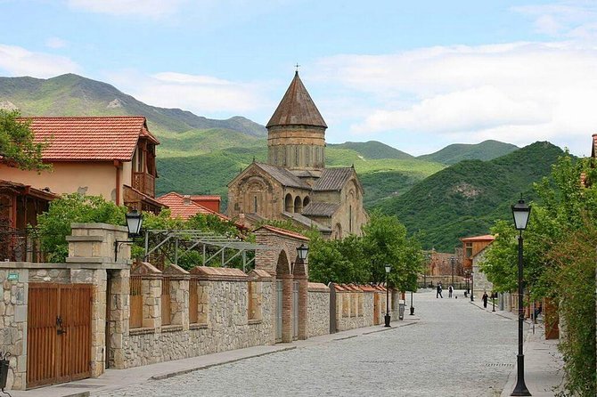 Gudauri Ski Resort day tour from Tbilisi - Ananuri Fortress, where the road turns dramatic