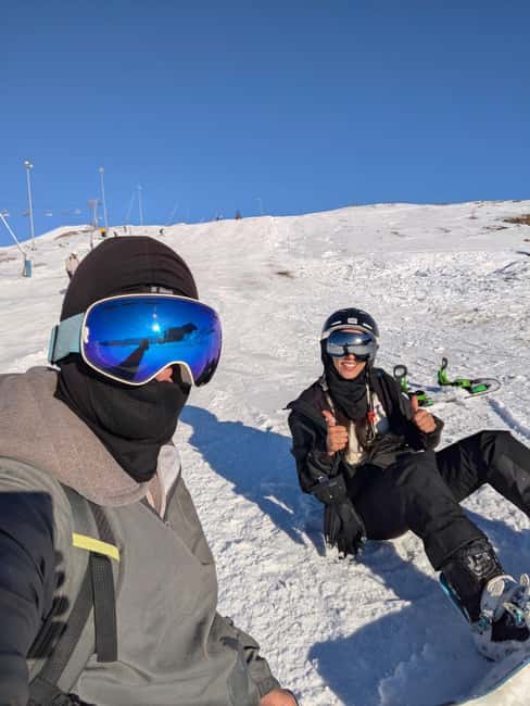 Gudauri: Snowboard/Ski Instructors - Building from stopping to turning