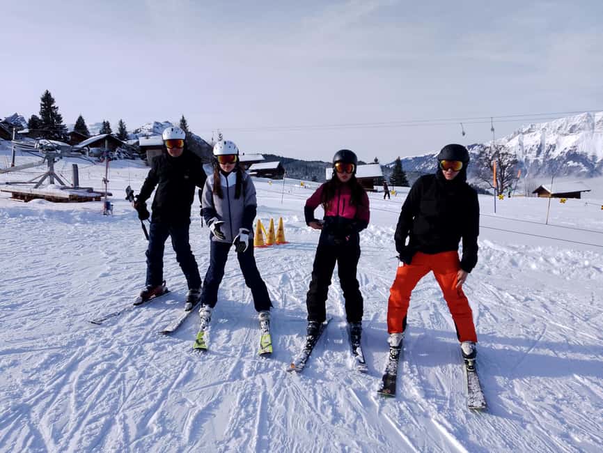 Interlaken: All-inclusive Half-day Ski Taster for beginners - The shuttle ride from Interlaken to Axalp