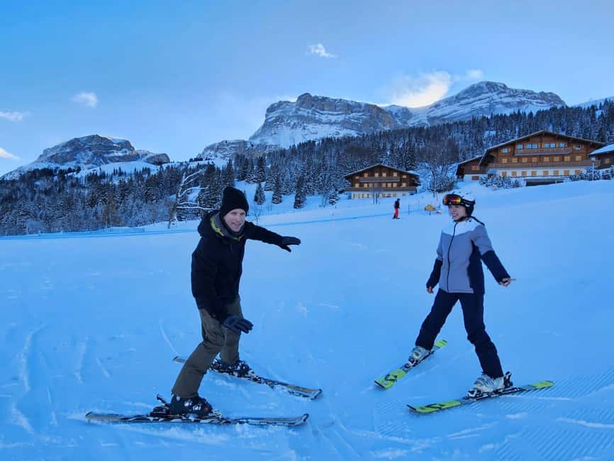 Interlaken: All-inclusive Half-day Ski Taster for beginners - Axalp views and the beginner ski area