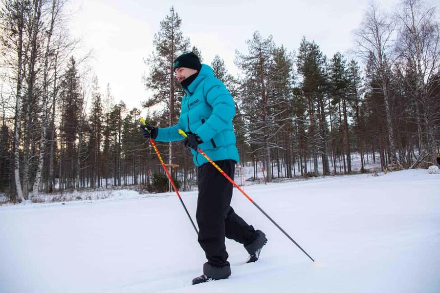 Levi: Cross-Country Skiing Experience - Learning the rhythm of Finnish cross-country skiing