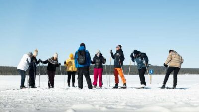 Cross-Country Skiing Tour for Beginners