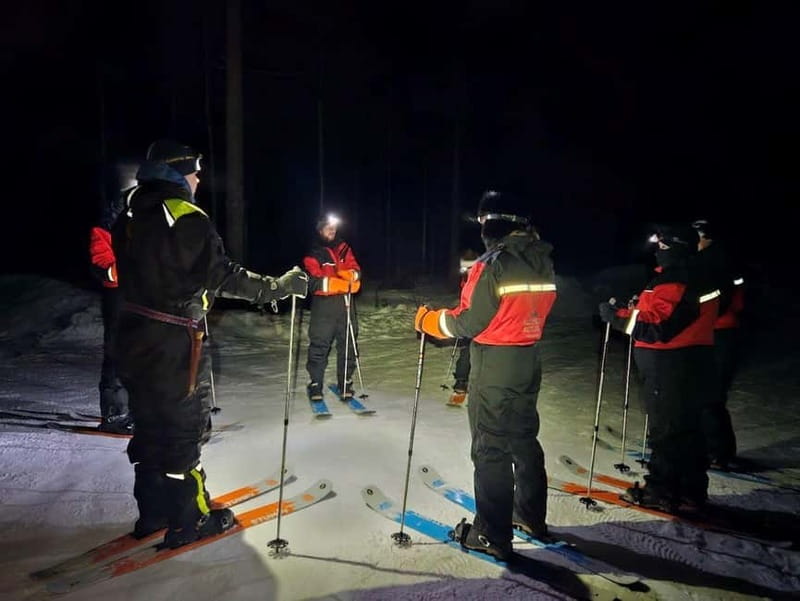 Luosto: Private Sliding Ski Adventure with Local Guide - Key points at a glance