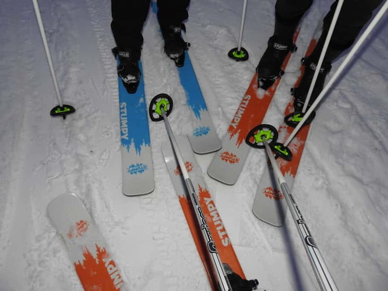 Luosto: Private Sliding Ski Adventure with Local Guide - Why these sliding skis work for beginners