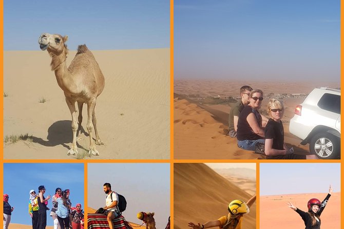 Morning Red Dune Safari Camel Ride Sand Ski And Dune Bashing - What the $50 price really covers