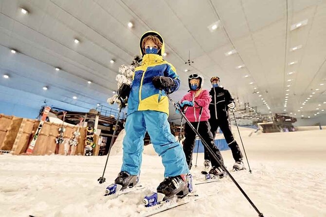 One-Day Ski Dubai with Snow Plus Tickets in the Mall of Emirates - Riding the Indoor Mountain and Chairlift
