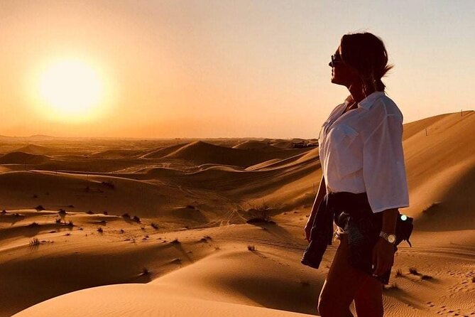 Premium Red Dunes Safari | Camel Ride | Dune Bashing | Sand Ski - Dinner with four kinds of entertainment