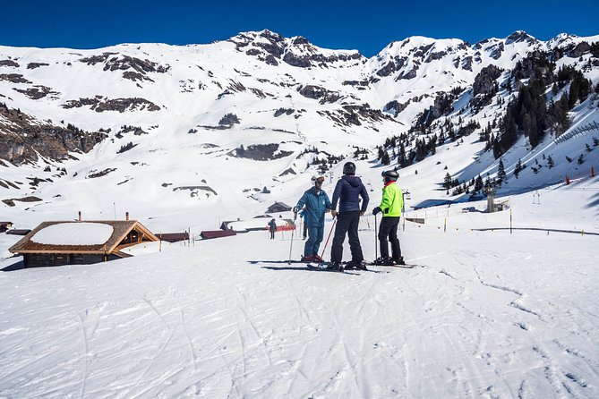 Private Ski Instructor in Engelberg, Switzerland - Lake Trubsee and the changing pace of the day