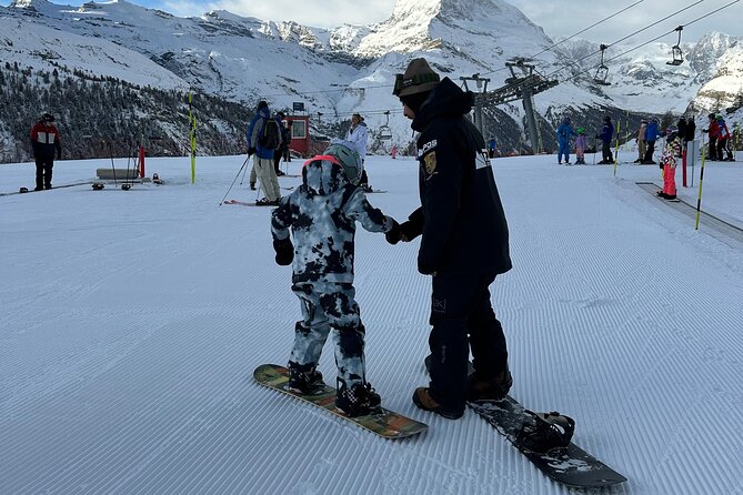 Private Snowboarding Lessons - 3 Hours Zermatt - Starting at Sunnegga with the Matterhorn in view
