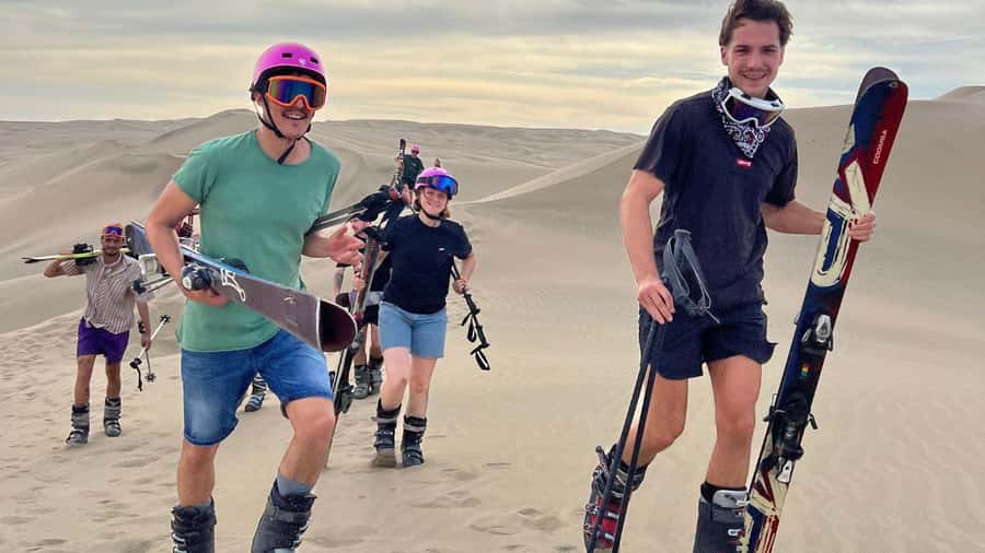 Pro Sanboarding or skiing in Huacachina from Lima - Day trip - Is $99 good value?