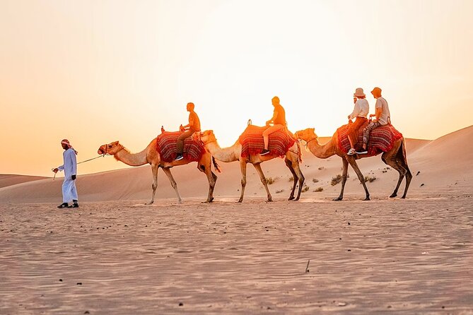 Red Desert Safari With Camel Ride & Sand Skiing - From Dubai’s towers to the red dunes