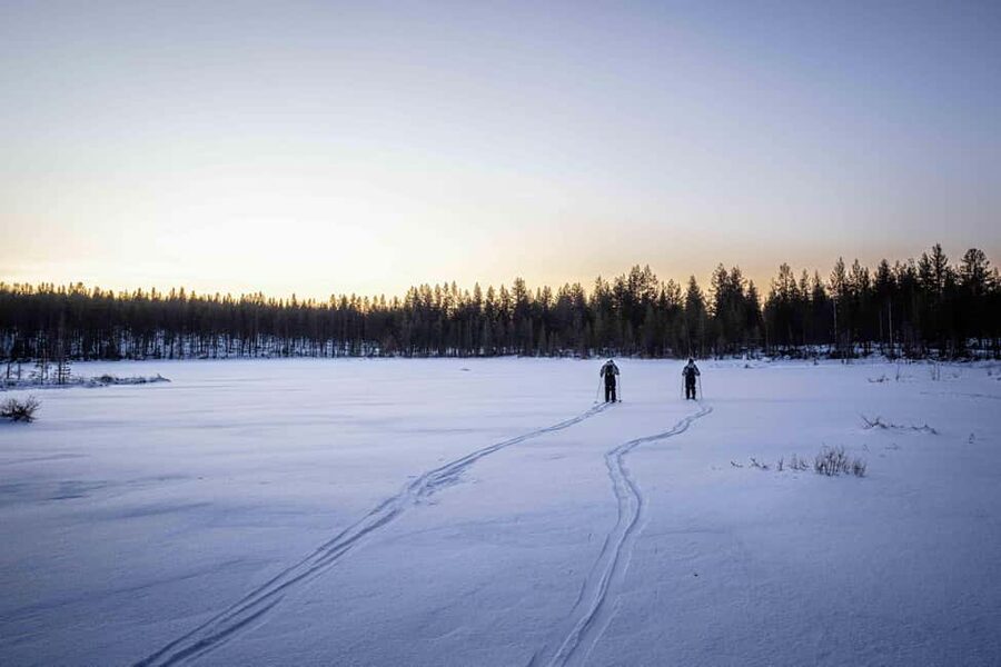 Rovaniemi: Backcountry Skiing Adventure - Photography in a quiet Arctic forest