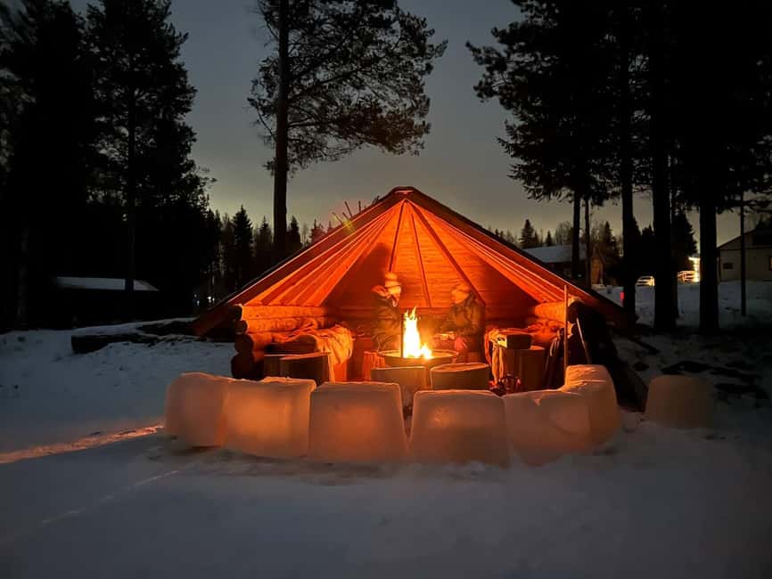 Rovaniemi: Nighttime Ski Adventure ending with Campfire - Booking flexibility and practical limits
