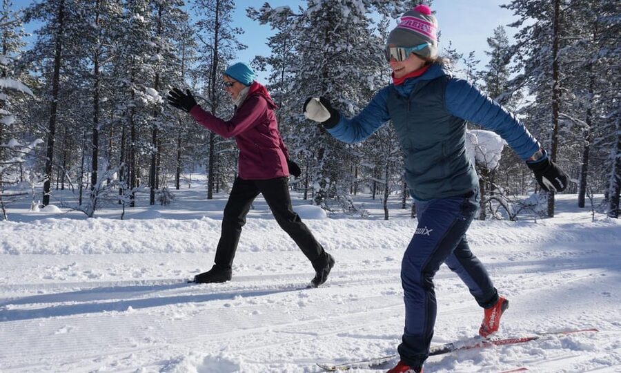Saariselkä: Cross-Country Ski Lesson - Why cross-country skiing makes sense in Saariselkä