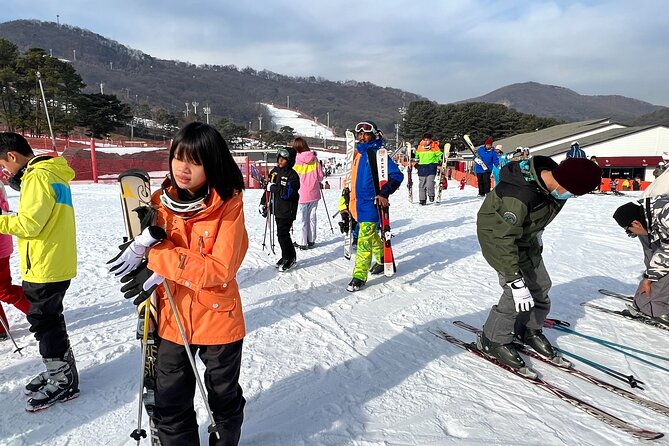 Seoul to Jisan Ski Resort (Fun 1 Day Trip Winter Sports & Skiing) - Starting at 7:30 a.m. in central Seoul