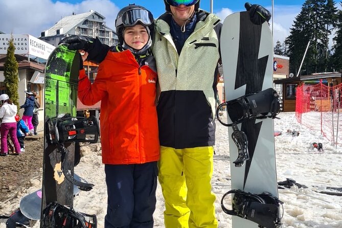 Ski and Snowboard lessons- Borovets ski resort - The first two hours: stopping before sightseeing