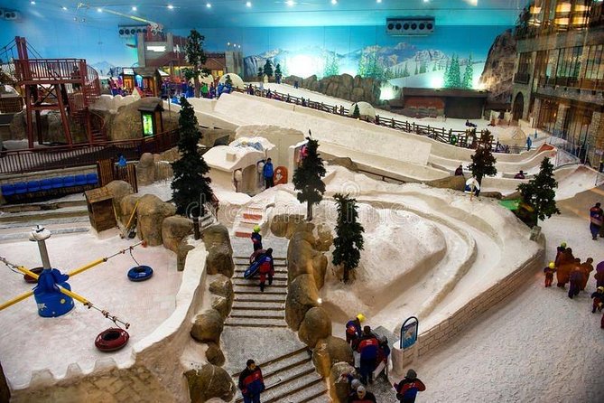 Ski Dubai Admission Ticket with Optional Transfer - Chairlift and Mountain Thriller rides