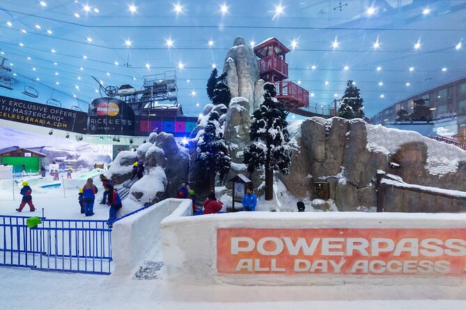 Ski Dubai Snow Plus admission Ticket - Snow Bullet: two indoor zipline rides
