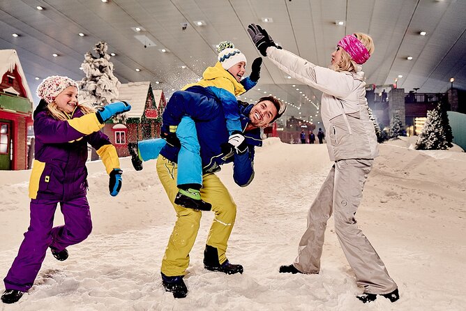 SKI Dubai Snow Plus ( Super Pass) - Five Slopes, Chair Lifts, and the Skiing Question