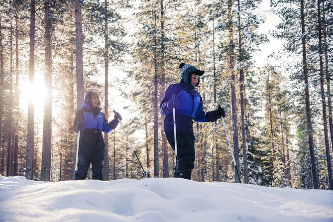 Ski Trekking Safari in Lapland - One hour to 90 minutes among the trees