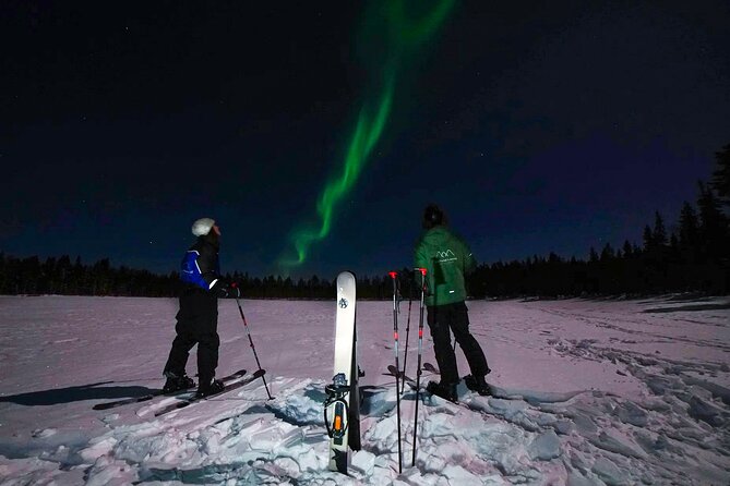 Ski Trekking under the Northern Lights - Getting dressed for a night in the snow