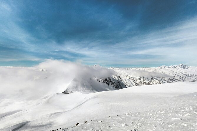 Snow Activities in Gudauri Ski Resort Private Full Day Tour - Zhinvali Reservoir: a short stop with a big view