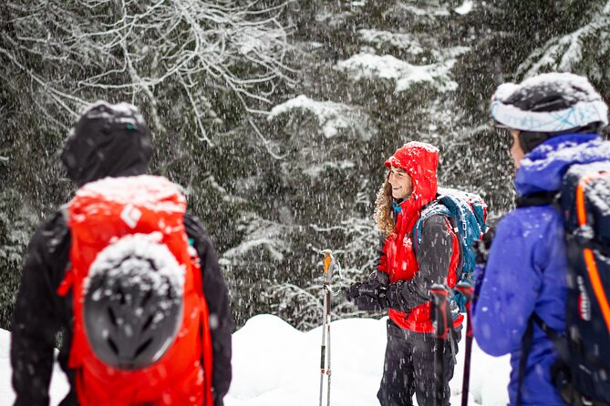 Whistler Intro to Backcountry Skiing and Splitboarding - Leaving Whistler Blackcomb behind