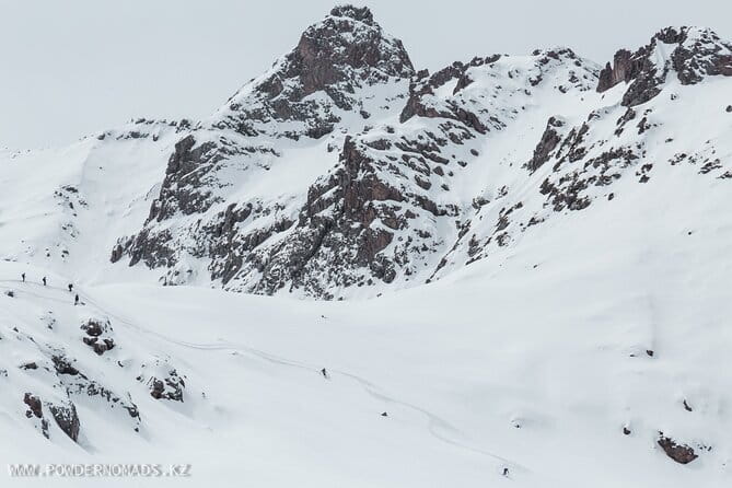 Yurt Based Shymbulak 4-day ski-touring and split-boarding trip - Acclimatization at Baiseitova Peak